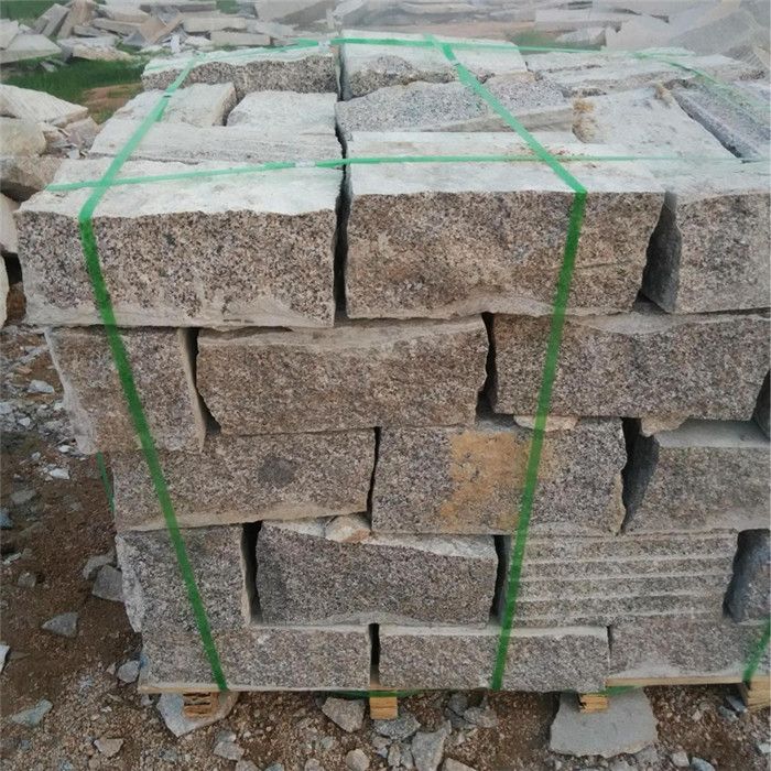 粉紅色壘墻石 鴻淼石材打造別致空間的藝術之選